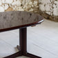 Table à manger danoise extensible en bois de rose par E. Valentinsen, 1960