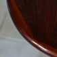 Table à manger danoise extensible en bois de rose par E. Valentinsen, 1960