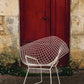 Fauteuil Diamond Chair blanc, Harry Bertoia, 1960