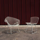 Fauteuil Diamond Chair blanc, Harry Bertoia, 1960