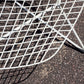 Fauteuil Diamond Chair blanc, Harry Bertoia, 1960