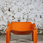 Fauteuil F300 orange Pierre Paulin pour Artifort