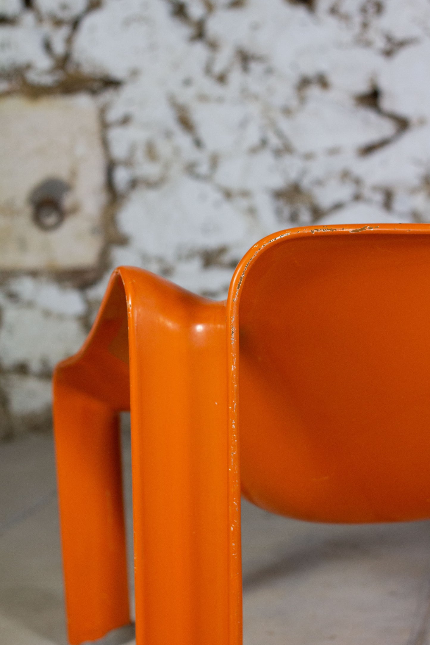 Fauteuil F300 orange Pierre Paulin pour Artifort
