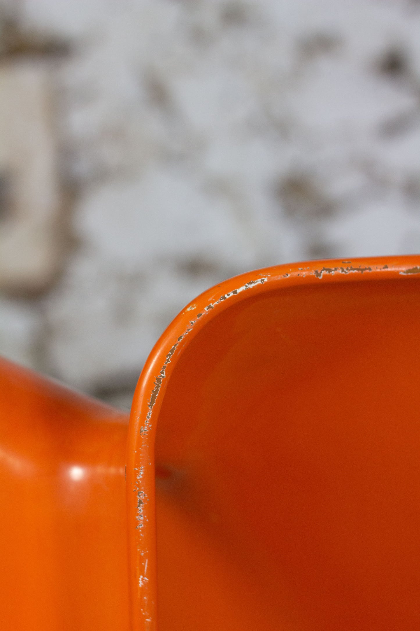 Fauteuil F300 orange Pierre Paulin pour Artifort