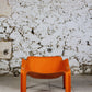Fauteuil F300 orange Pierre Paulin pour Artifort