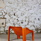 Fauteuil F300 orange Pierre Paulin pour Artifort