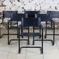Lot de 6 fauteuils dans le goût de Marcel Breuer, 1970