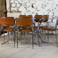 Table verre fumé style Gastone Rinaldi, 1970