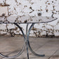 Table verre fumé style Gastone Rinaldi, 1970