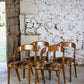 Lot de 4 chaises Gondole par Baumann