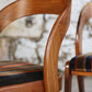 4 chaises Gondole par Baumann, 1960
