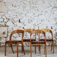 4 chaises Gondole par Baumann, 1960