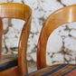 4 chaises Gondole par Baumann, 1960