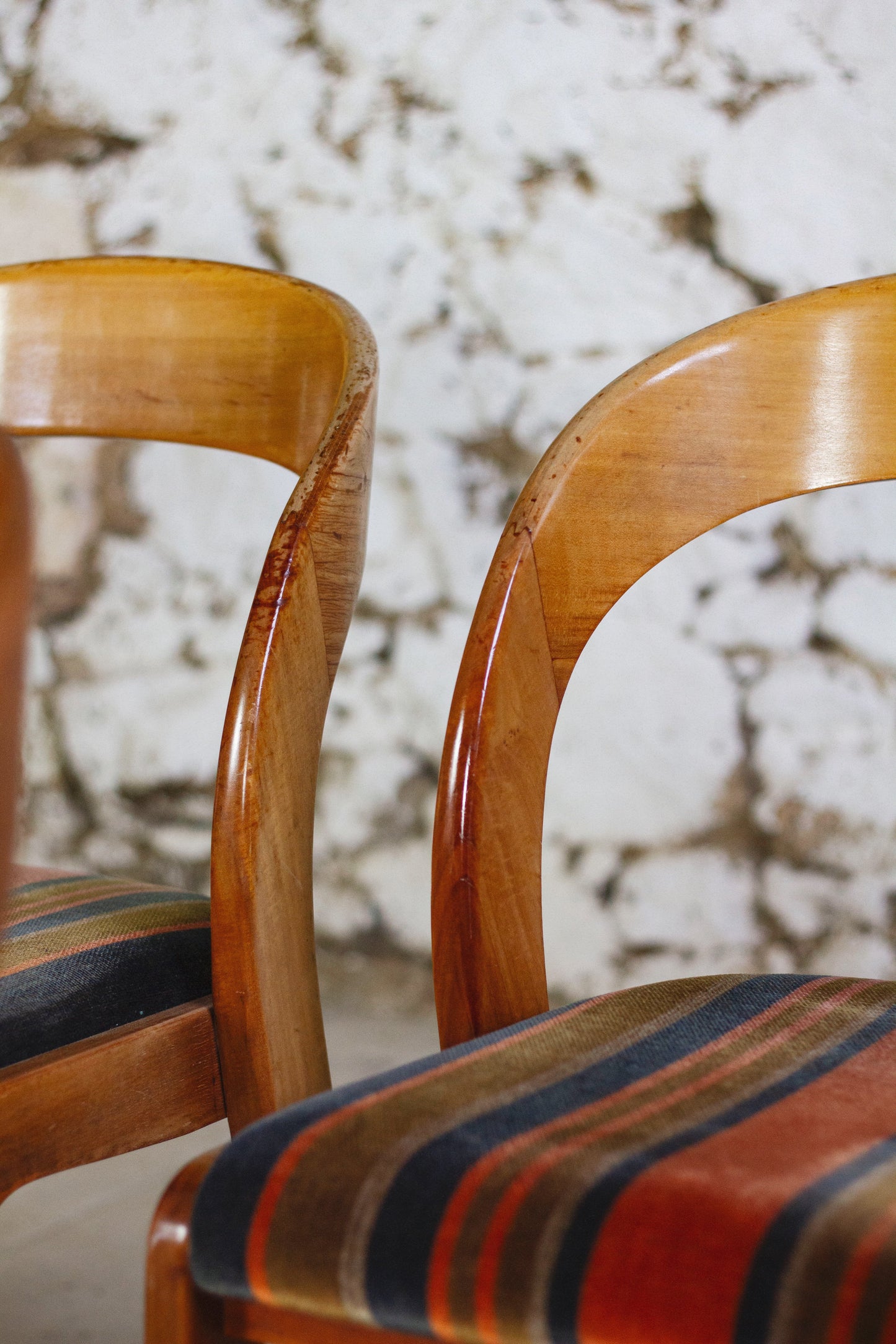 4 chaises Gondole par Baumann, 1960