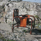 Fauteuil "safari" en cuir et bambou par Tito Agnoli, 1960