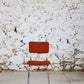 Chaise en velours vintage, 1970