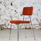 Chaise en velours vintage, 1970