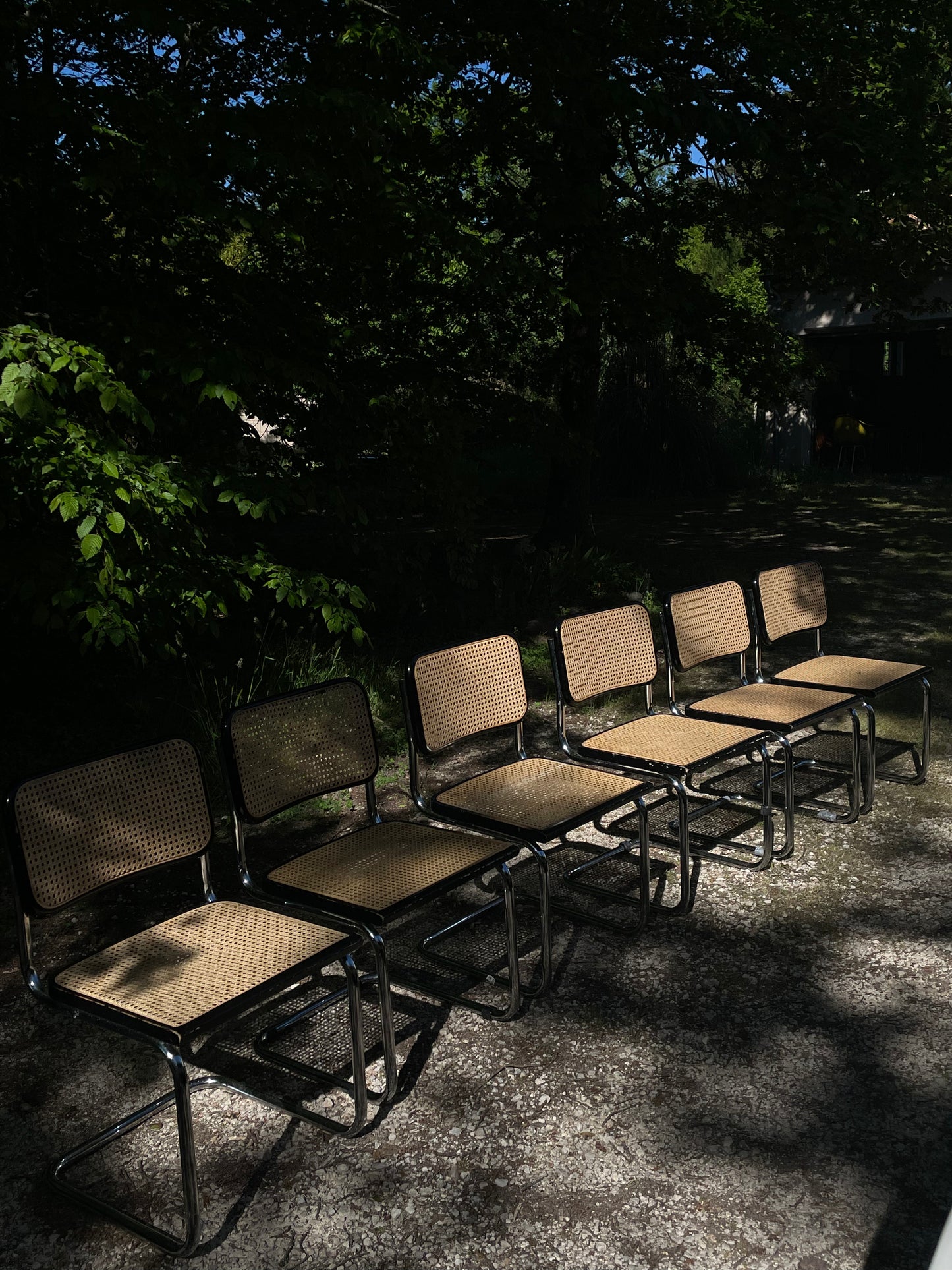Chaise Cesca B32 noire par Marcel Breuer, 1970