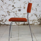 Chaise en velours vintage, 1970