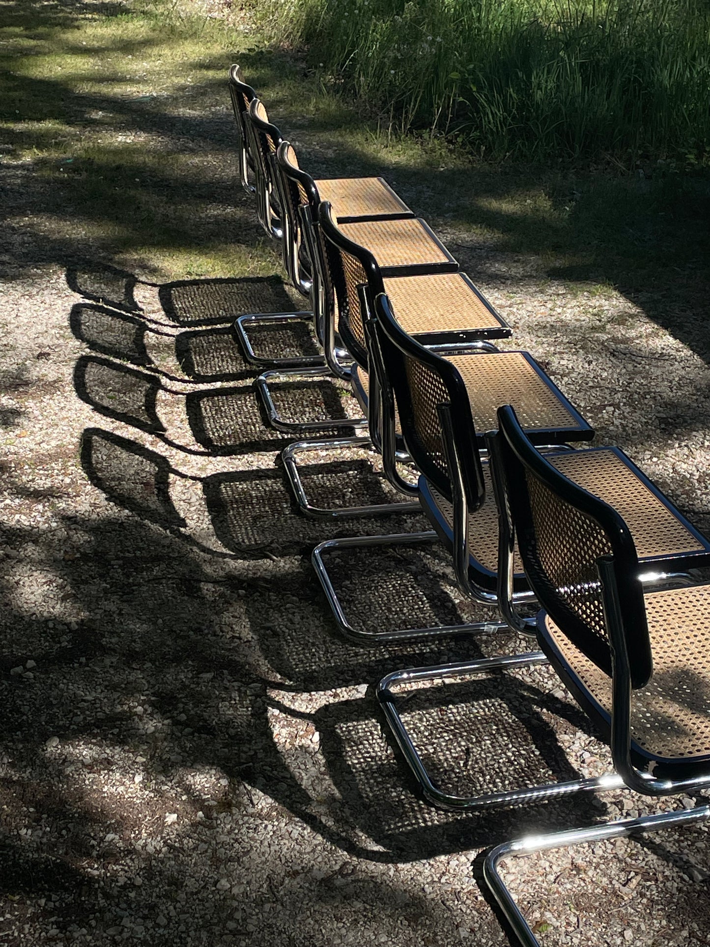 Chaise Cesca B32 noire par Marcel Breuer, 1970