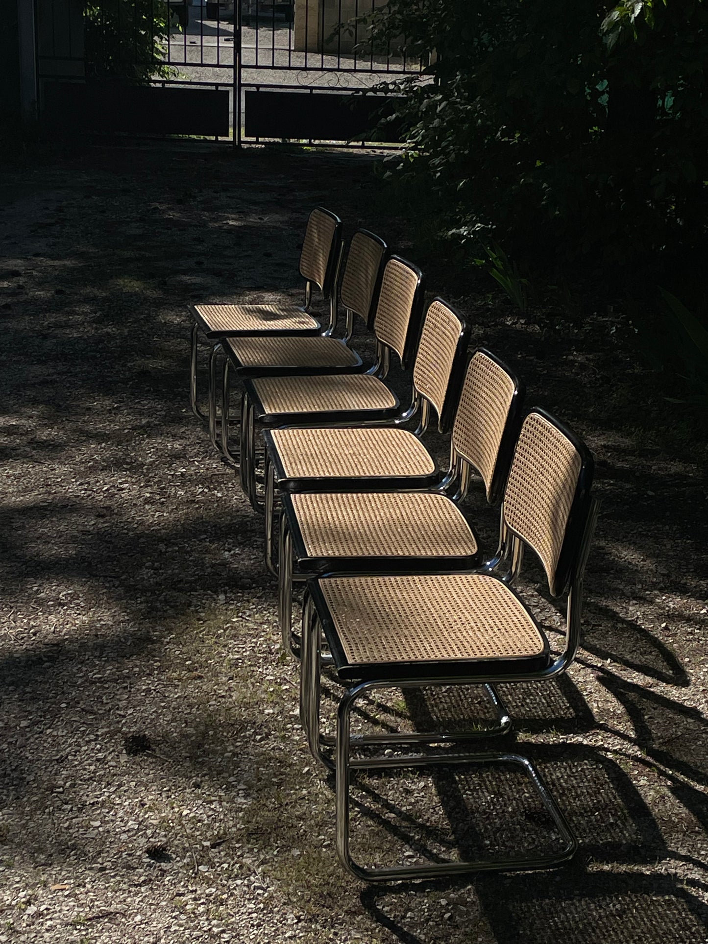 Chaise Cesca B32 noire par Marcel Breuer, 1970