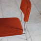 Chaise en velours vintage, 1970
