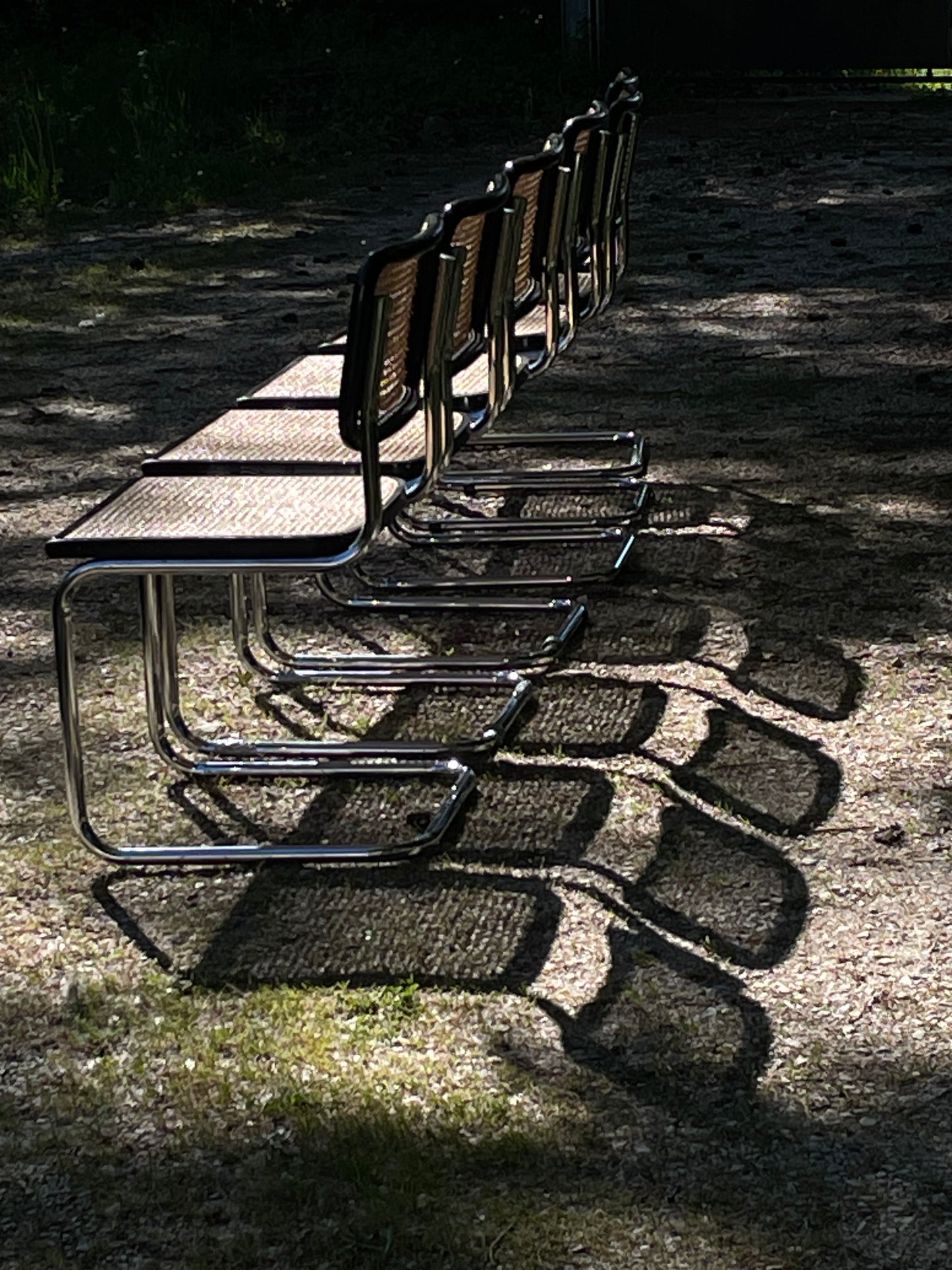 Chaise Cesca B32 noire par Marcel Breuer, 1970