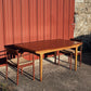 Table à manger scandinave en teck à rallonges, 1960