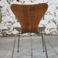 Chaise série 7 par Arne Jacobsen pour Fritz Hansen, 1955
