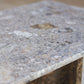 Table basse en travertin terrazzo, 1970