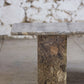 Table basse en travertin terrazzo, 1970