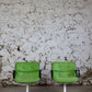 Fauteuil "Executive" vert par Charles Pollock pour Knoll, 1960