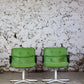 Fauteuil "Executive" vert par Charles Pollock pour Knoll, 1960