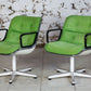 Fauteuil "Executive" vert par Charles Pollock pour Knoll, 1960
