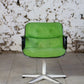 Fauteuil "Executive" vert par Charles Pollock pour Knoll, 1960