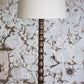 Lampadaire néo-rustique en bois tourné, 1950