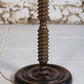 Lampadaire art déco en bois style Charles Dudouyt