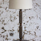 Lampadaire art déco en bois style Charles Dudouyt