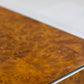 Table basse en loupe d'orme, 1970