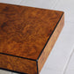 Table basse en loupe d'orme, 1970