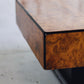 Table basse en loupe d'orme, 1970
