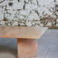 Table basse en marbre rose, 1970