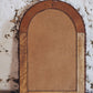 Miroir en osier tressé espagnol, 1960