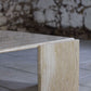 Table basse en travertin "Oeil" ou "goutte" par Roche Bobois, 1980