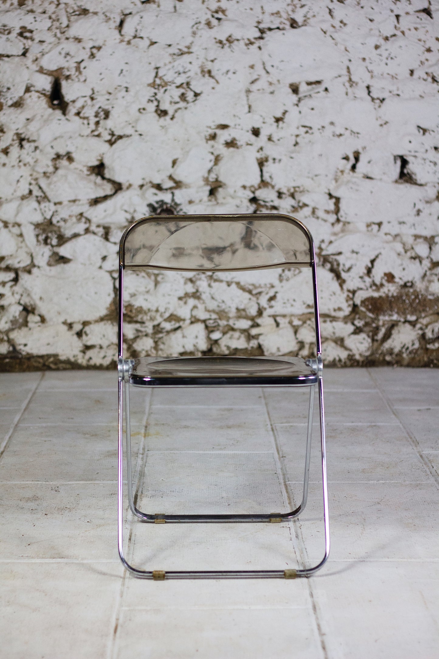 4 chaises Plia par Giancarlo Piretti pour Castelli, 1970