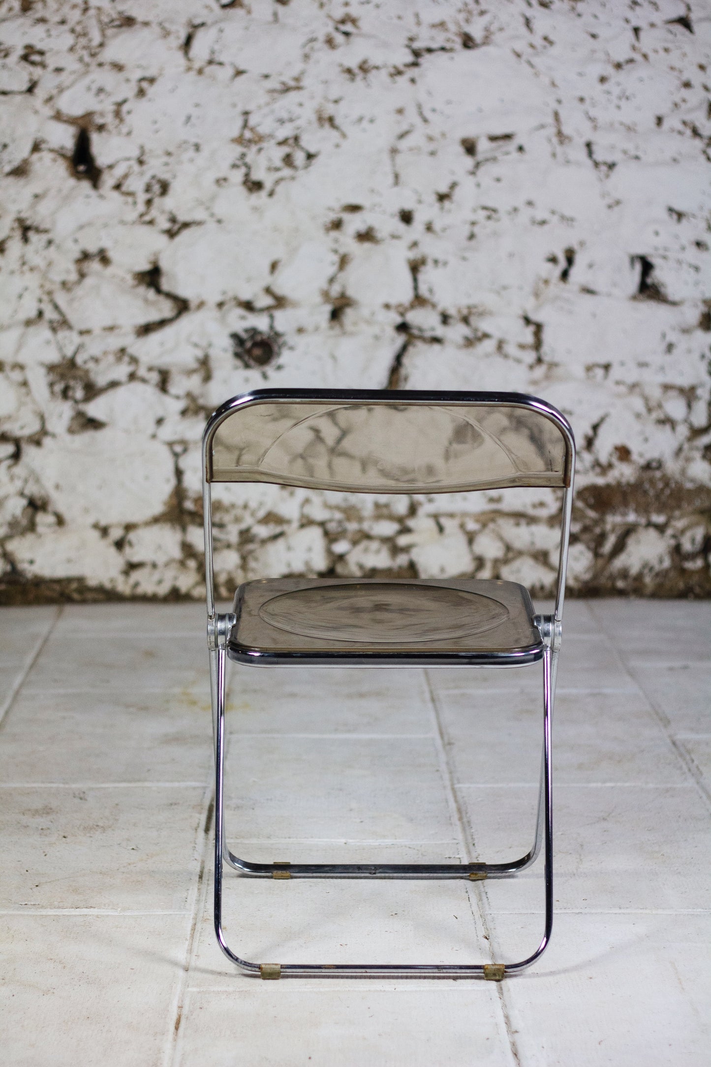 4 chaises Plia par Giancarlo Piretti pour Castelli, 1970