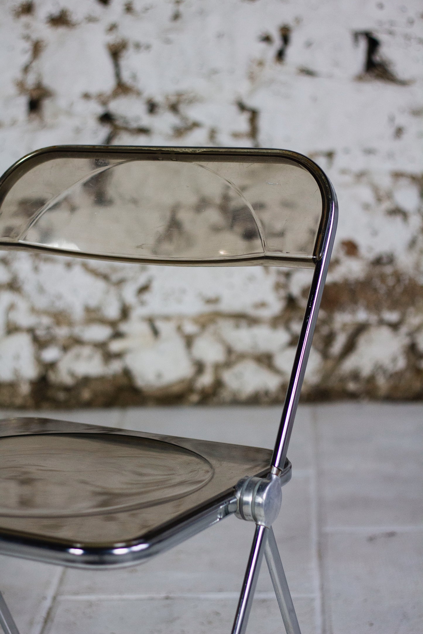 4 chaises Plia par Giancarlo Piretti pour Castelli, 1970