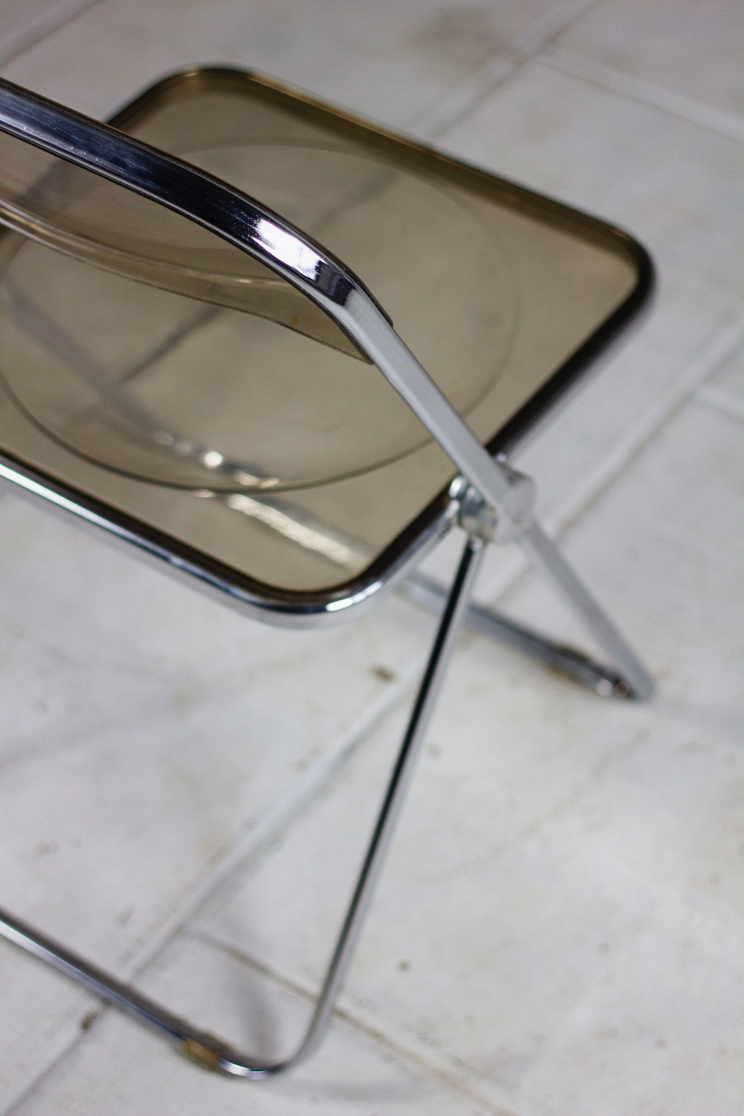 4 chaises Plia par Giancarlo Piretti pour Castelli, 1970