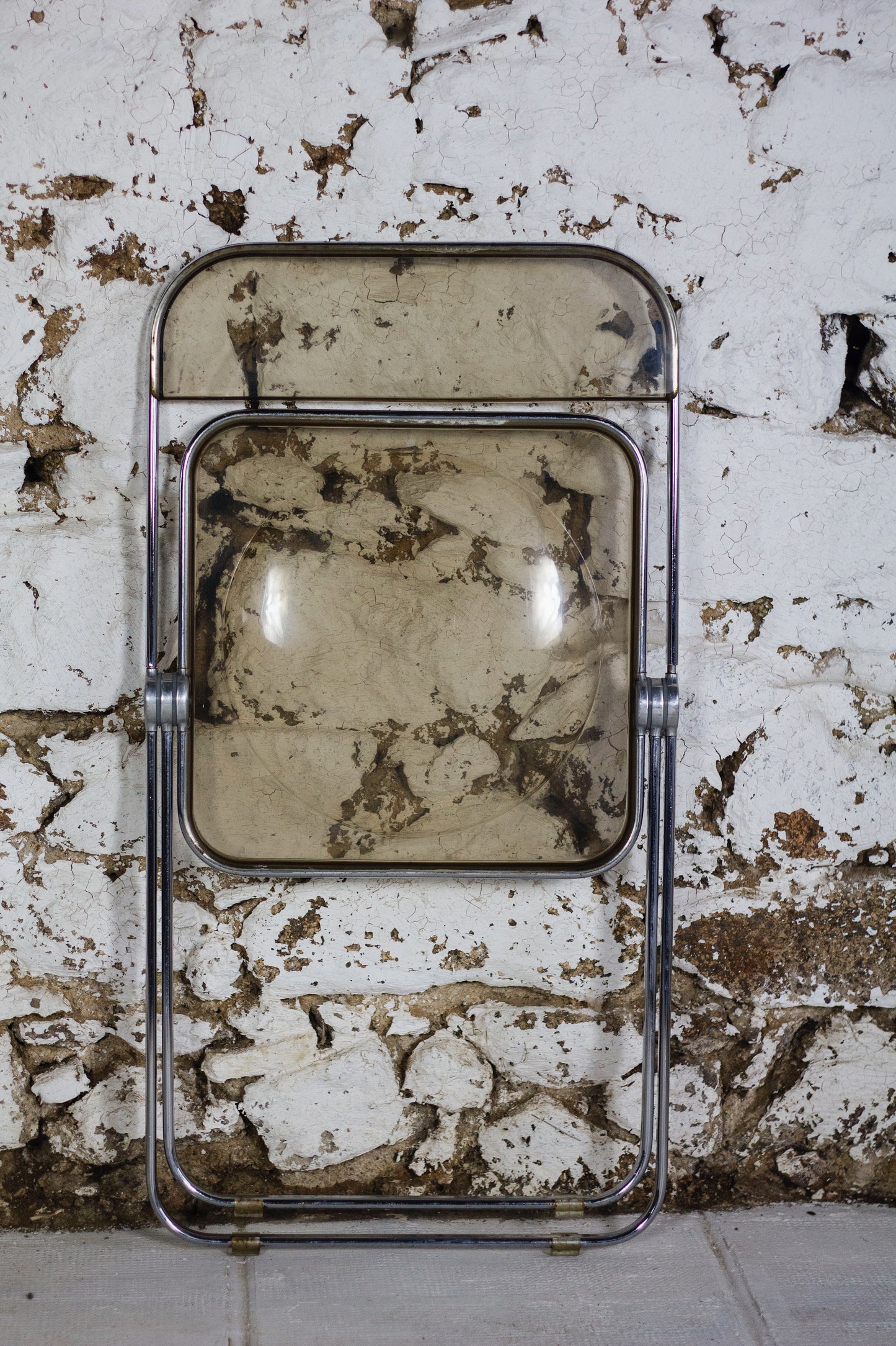 4 chaises Plia par Giancarlo Piretti pour Castelli, 1970