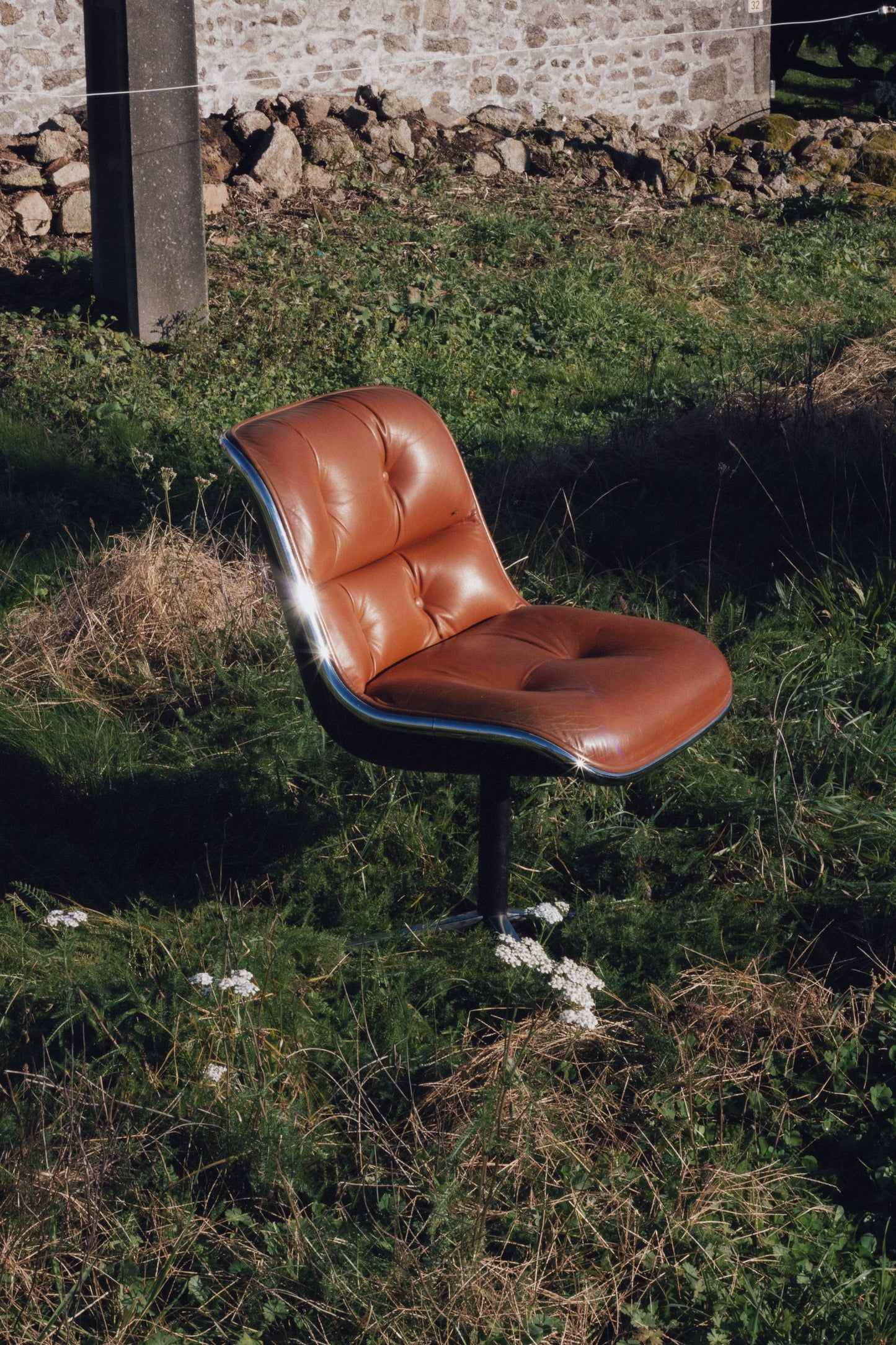 Fauteuil executive de Charles Pollock pour KNOLL